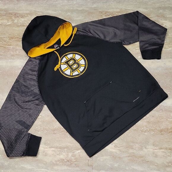 MAJESTIC MENS THERMABASE BOSTON BRUINS HOODIE SIZE XL - Picture 1 of 6
